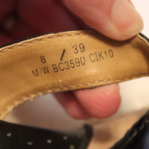 BOC DALY black flower women’s Wedge sandals, size 8, medium width - Picture 10 of 10